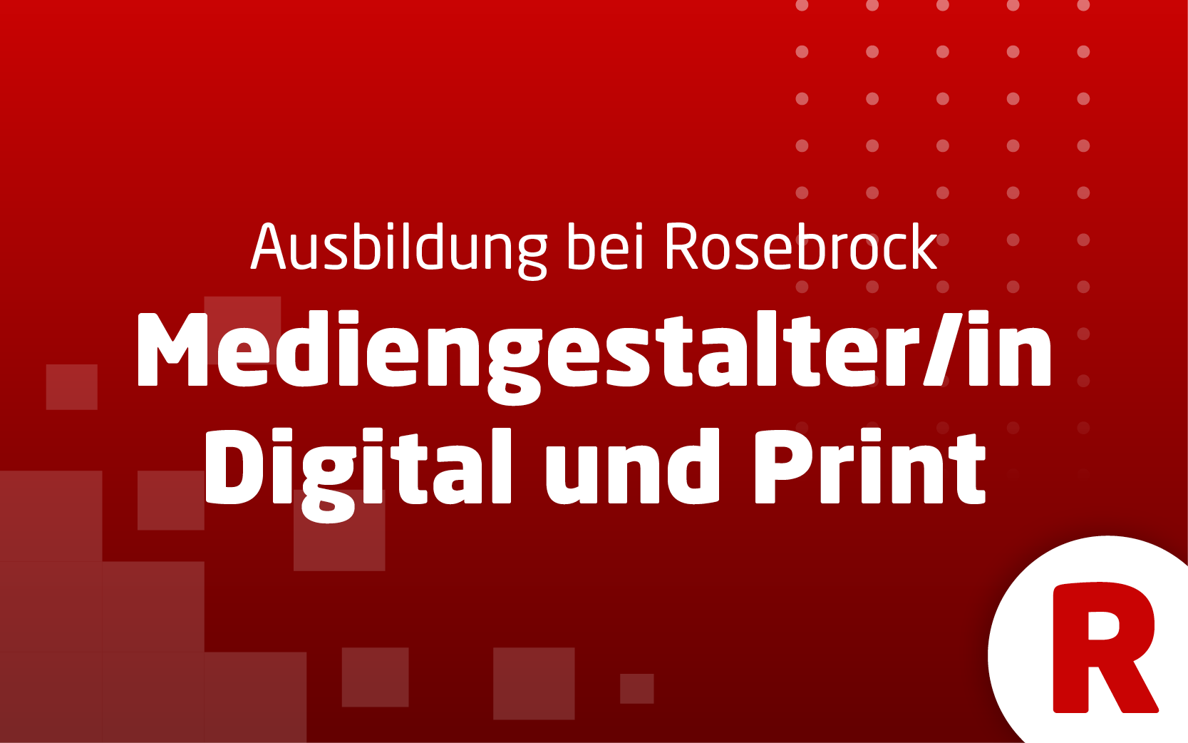 Ausbildung: Mediengestalter/in (Digital und Print)